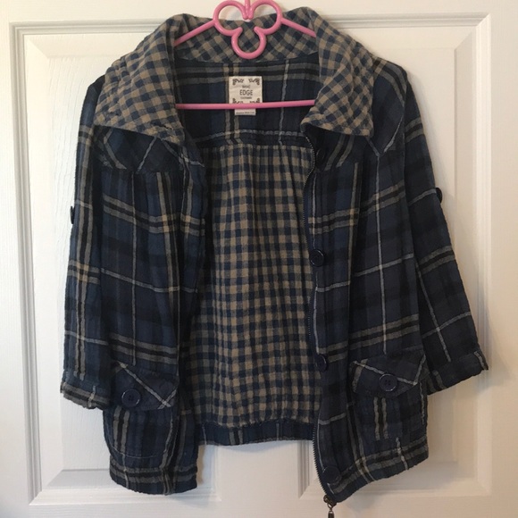Basic Edge thin flannel jacket - Picture 3 of 4